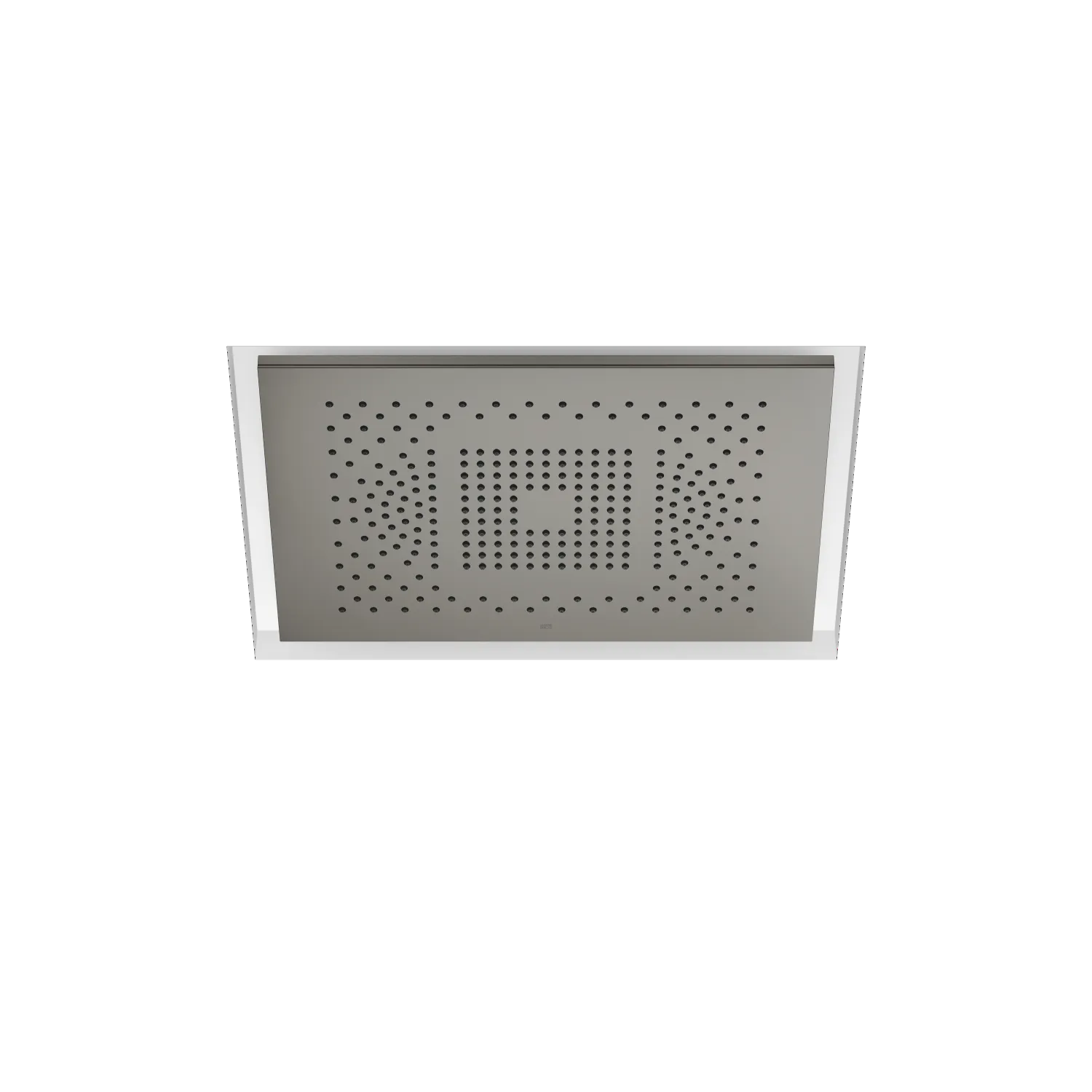 Dornbracht SERENITY SKY Regenpaneel für Deckeneinbau Dark Platinum gebürstet