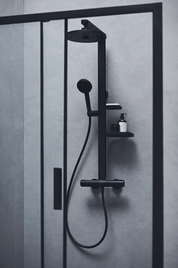 Ideal Standard Duschsystem Ceratherm Alu+ Silk Black Ideal Standard Duschsystem Ceratherm Alu+ Silk Black