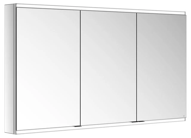 KEUCO Royal Modular 2.0 Spiegelschrank beleuchtet Wandvorbau silber-eloxiert