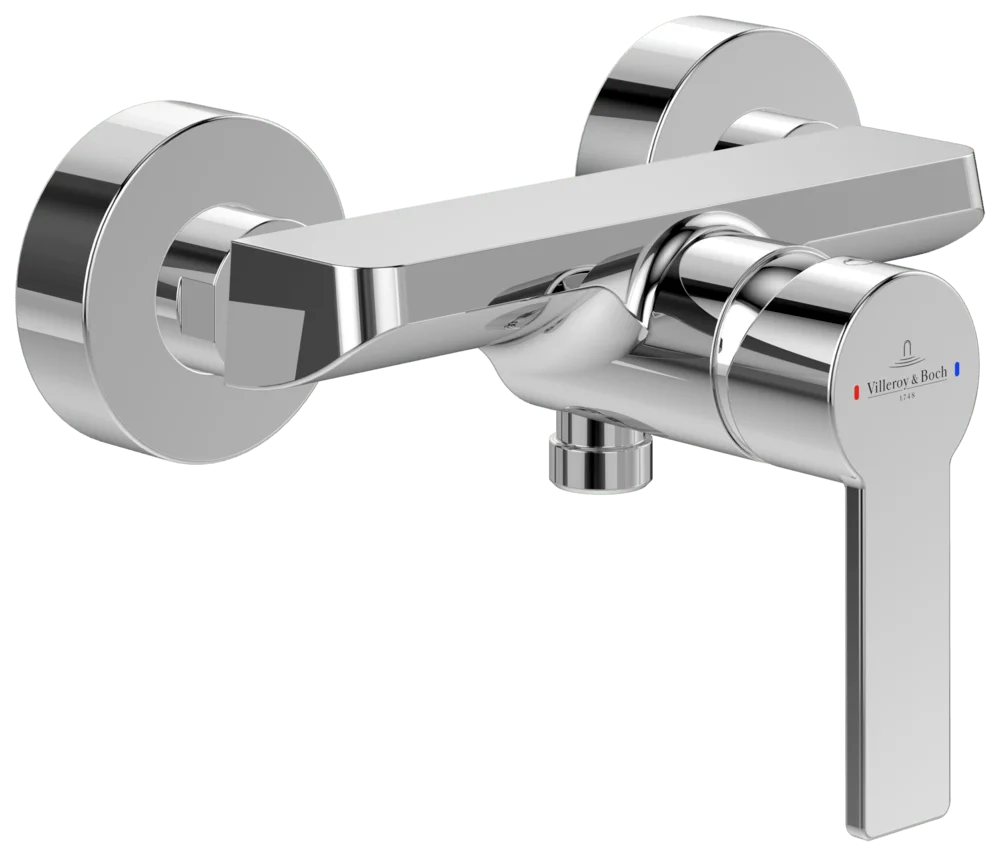 Villeroy & Boch Architectura Einhebel-Duscharmatur TVS103001000, 218x130x137mm, Chrom Villeroy & Boch Architectura Einhebel-Duscharmatur TVS103001000, 218x130x137mm, Chrom
