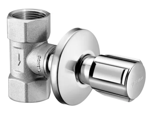 Unterputzventil DN 25, Max. Betriebsdruck: 10 bar, DN 25 G 1 IG, DN 25 G 1 IG, chrom Unterputzventil DN 25, Max. Betriebsdruck: 10 bar, DN 25 G 1 IG, DN 25 G 1 IG, chrom