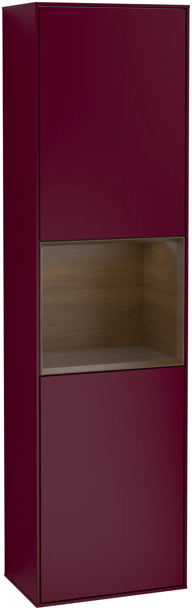 Villeroy & Boch Finion Hochschrank G47, 418x1516x270mm, mit Beleuchtung, 2 Türen