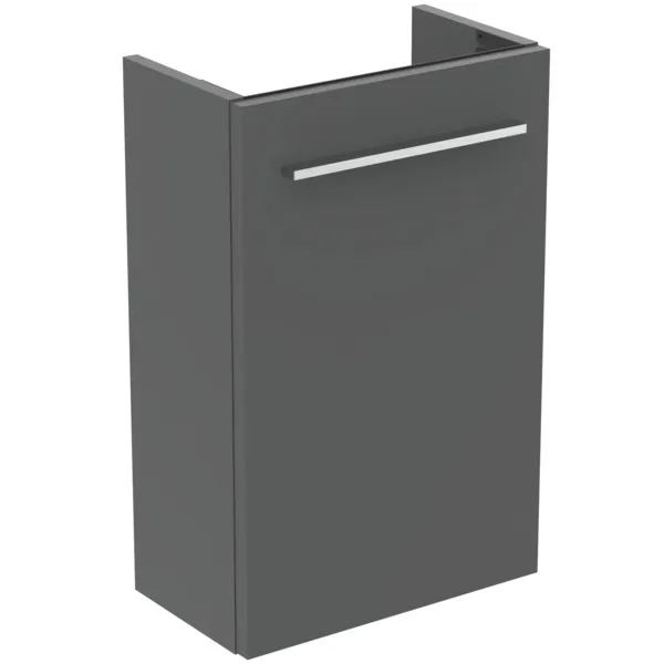 Ideal Standard Handwaschbeckenunterschrank i.life S 1 Tür Quarzgrau matt 354x202x555 mm Ideal Standard Handwaschbeckenunterschrank i.life S 1 Tür Quarzgrau matt 354x202x555 mm