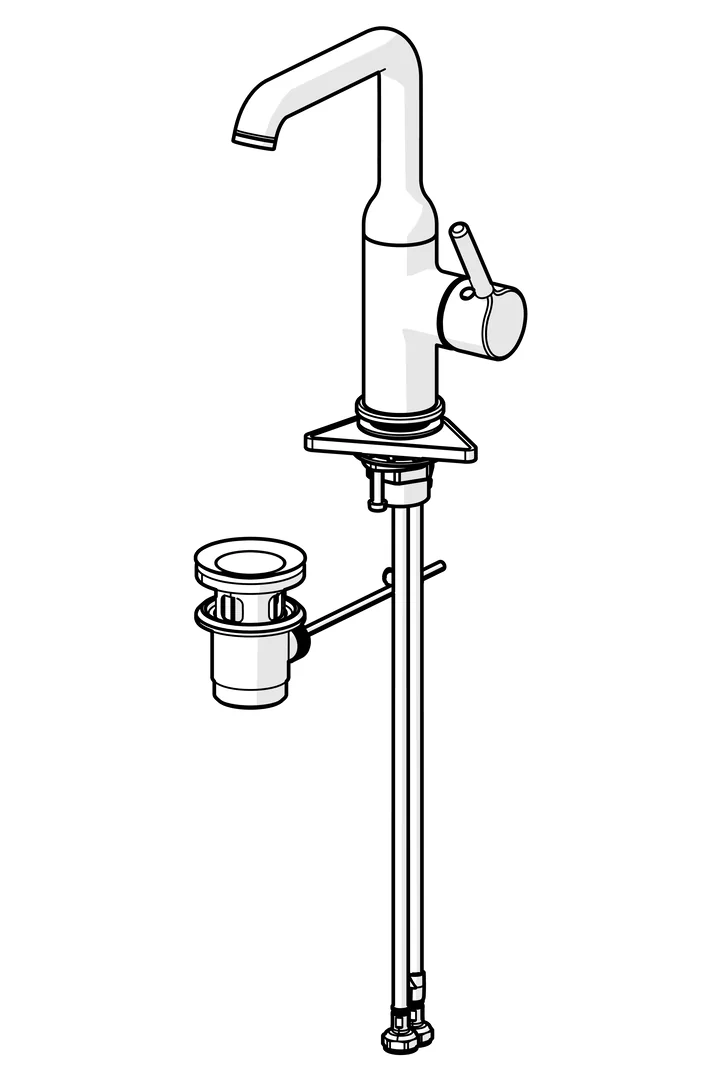 HansaVANTIS Style Waschtischarmatur Hansavantis 2022 Chrom HansaVANTIS Style Waschtischarmatur Hansavantis 2022 Chrom