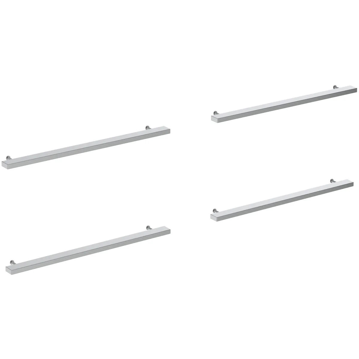Möbelgriff i.life 34cm, 4 Stück Chrom Möbelgriff i.life 34cm, 4 Stück Chrom