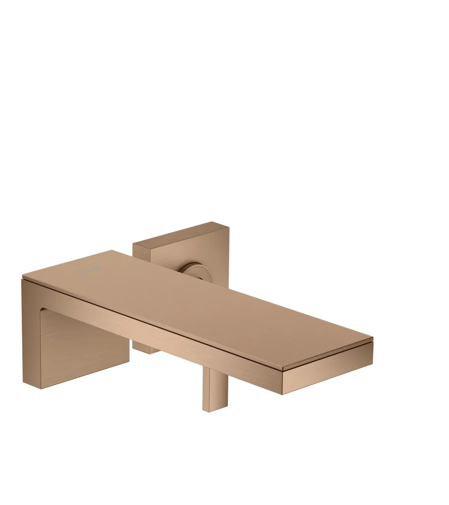 Hansgrohe AXOR MyEdition Platte 245 mm Metall Brushed Red Gold abnehmbar