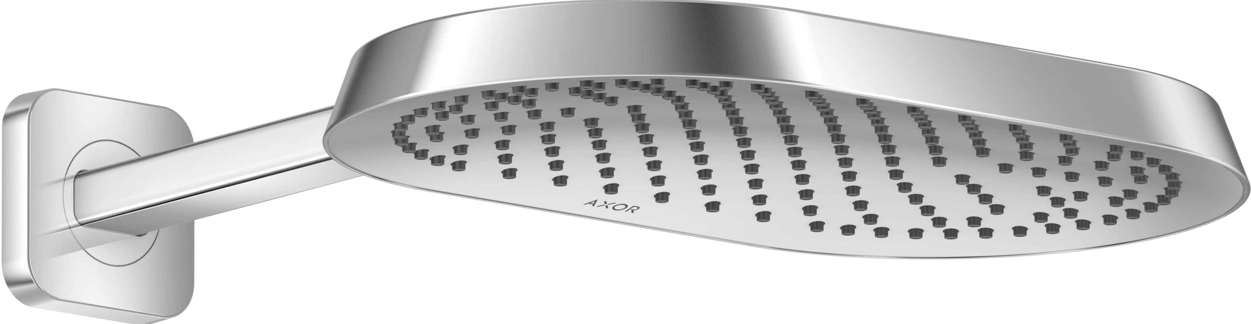 Hansgrohe AXOR ShowerSphere Kopfbrause 370/220 mm, 1-Jet mit Brausearm, Chrom