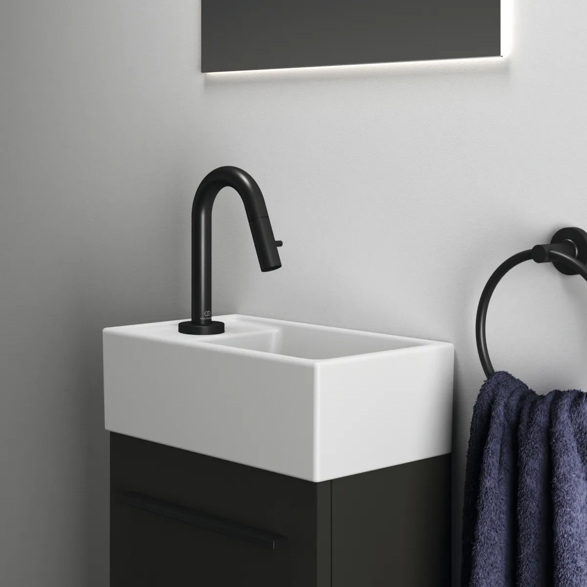 Standventil Ceraline, Ausladung 126mm, Chrom Standventil Ceraline, Ausladung 126mm, Chrom