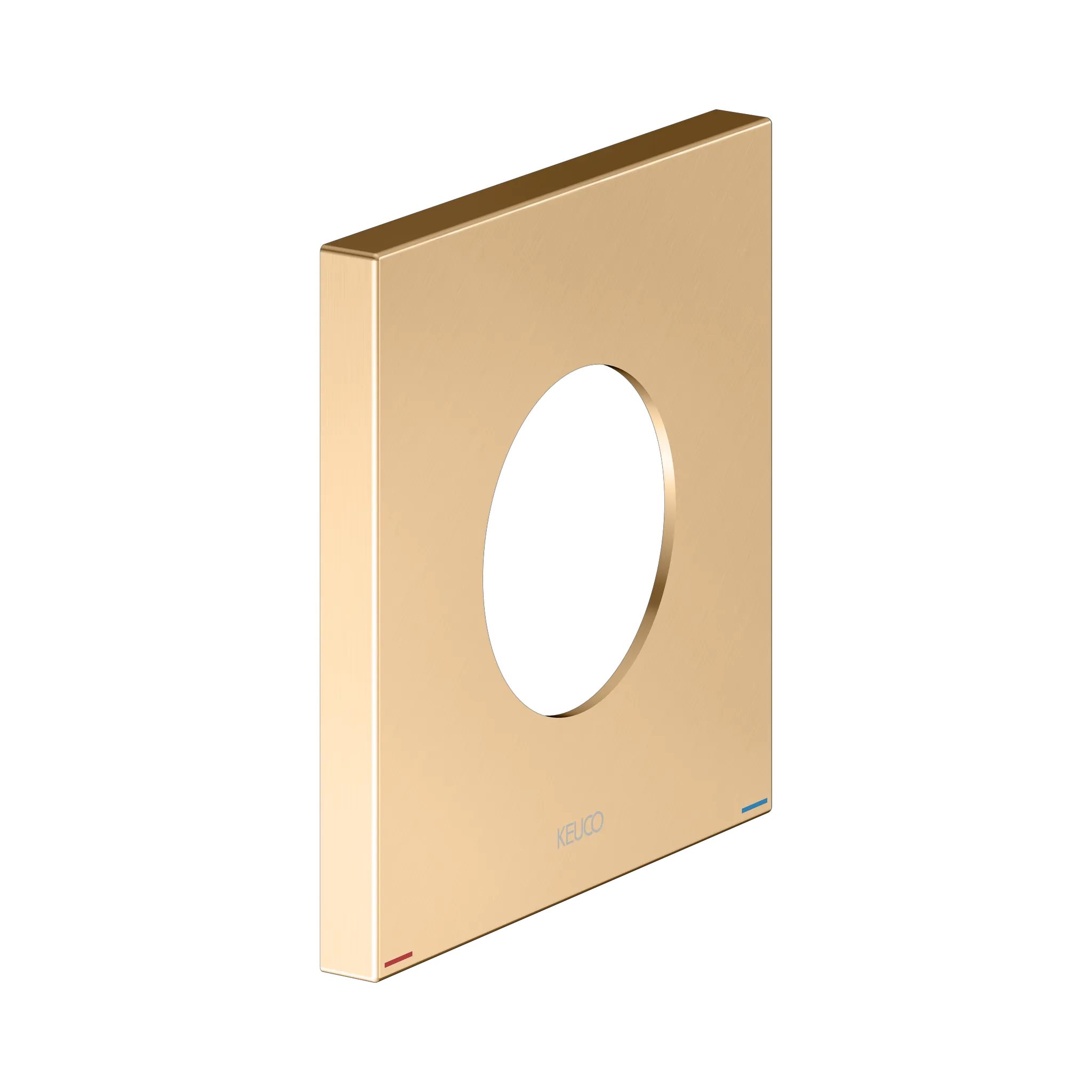 IXMO Wandrosette 105 x 105 mm Messing geb. IXMO Wandrosette 105 x 105 mm Messing geb.