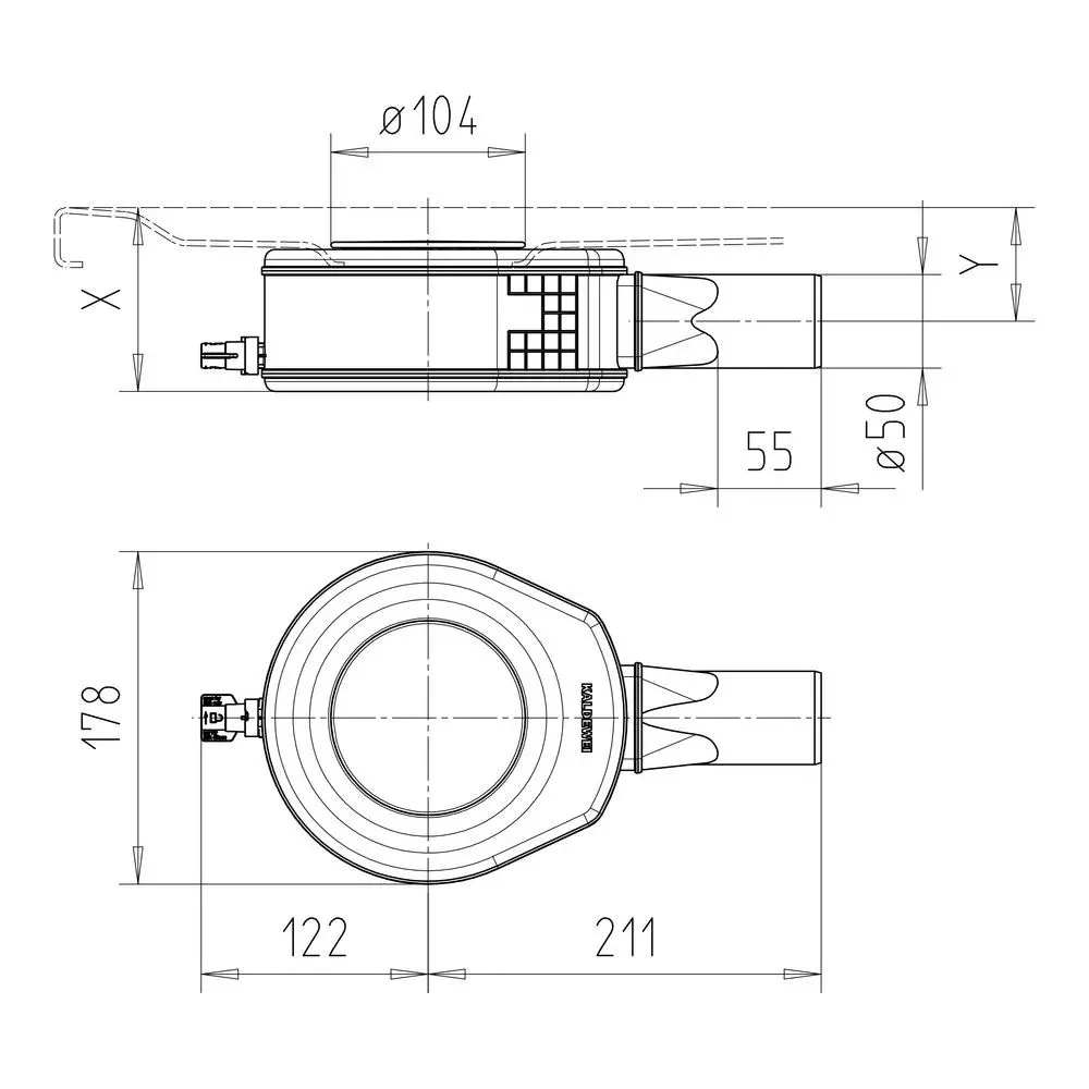 quadrat Set Duschwanne Komplettset Duschwanne mit Ablauf+Deckel und Rahmen 90 × 90 cm, ,