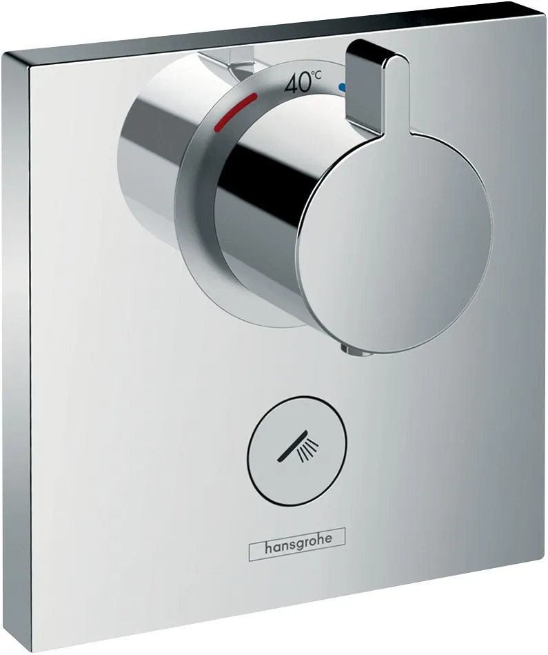 Thermostat Unterputz ShowerSelect Highflow FS 1 Verbraucher/1 Ausg.chrom
