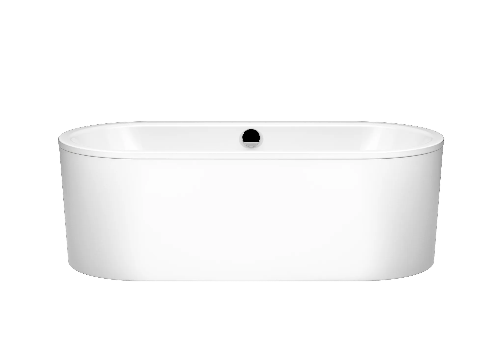 Kaldewei Badewanne „Classic Duo Oval“ freistehend oval 180 × 80 cm in alpinweiß