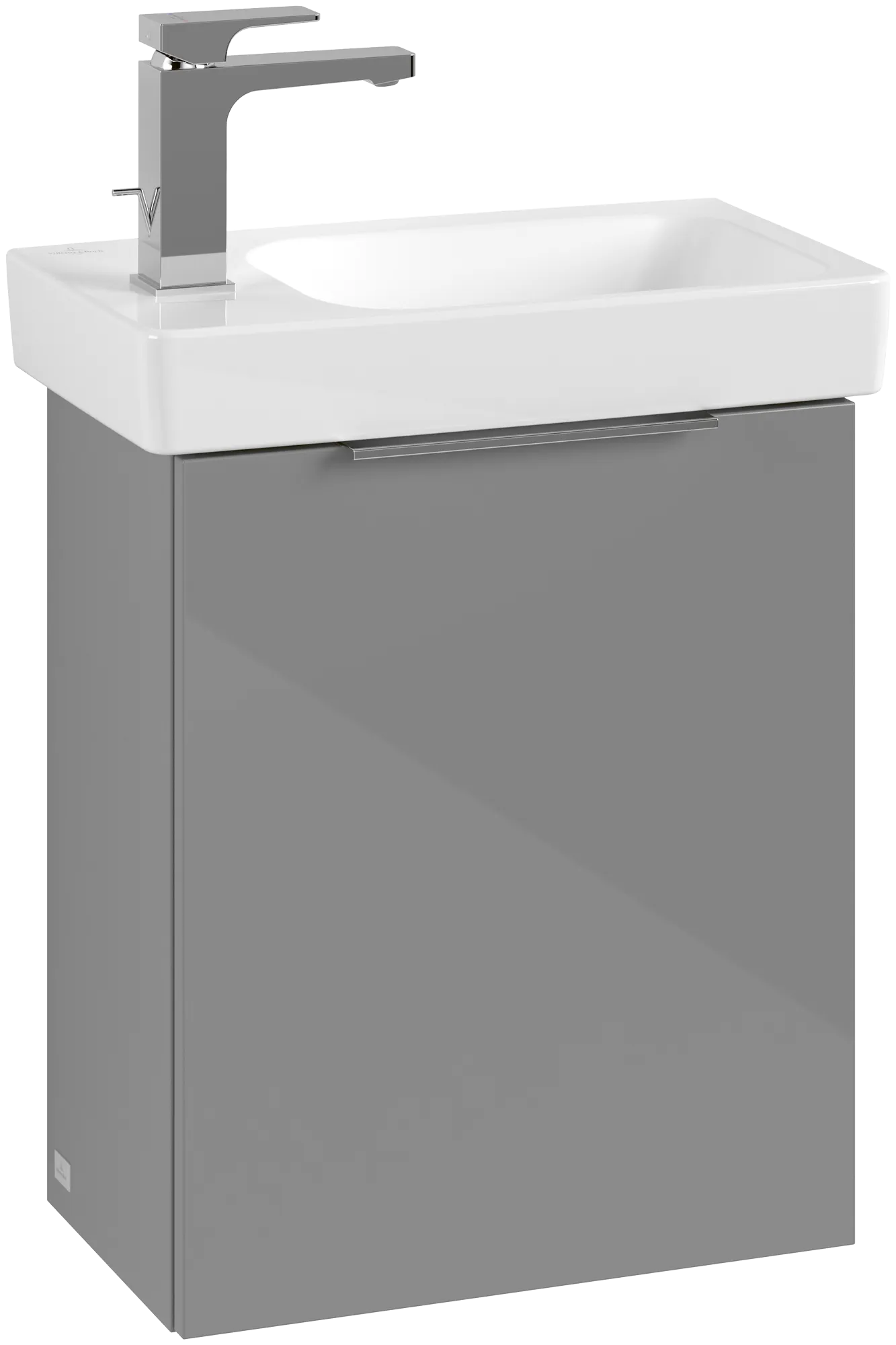 Villeroy & Boch Waschtischunterschrank „Architectura“ 430 × 520 mm Grey, Anschlag links Villeroy & Boch Waschtischunterschrank „Architectura“ 430 × 520 mm Grey, Anschlag links