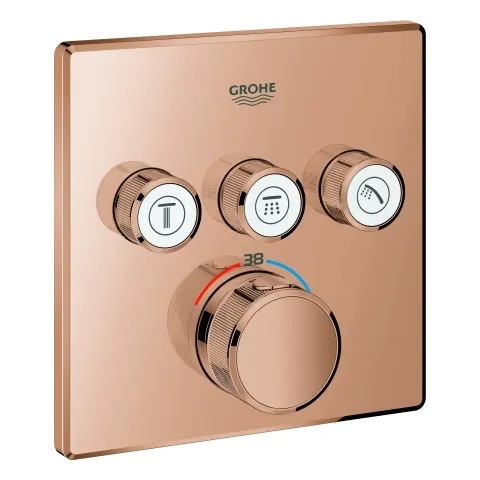 Grohe Grohtherm SmartControl 29126 Unterputz-Thermostat warm sunset