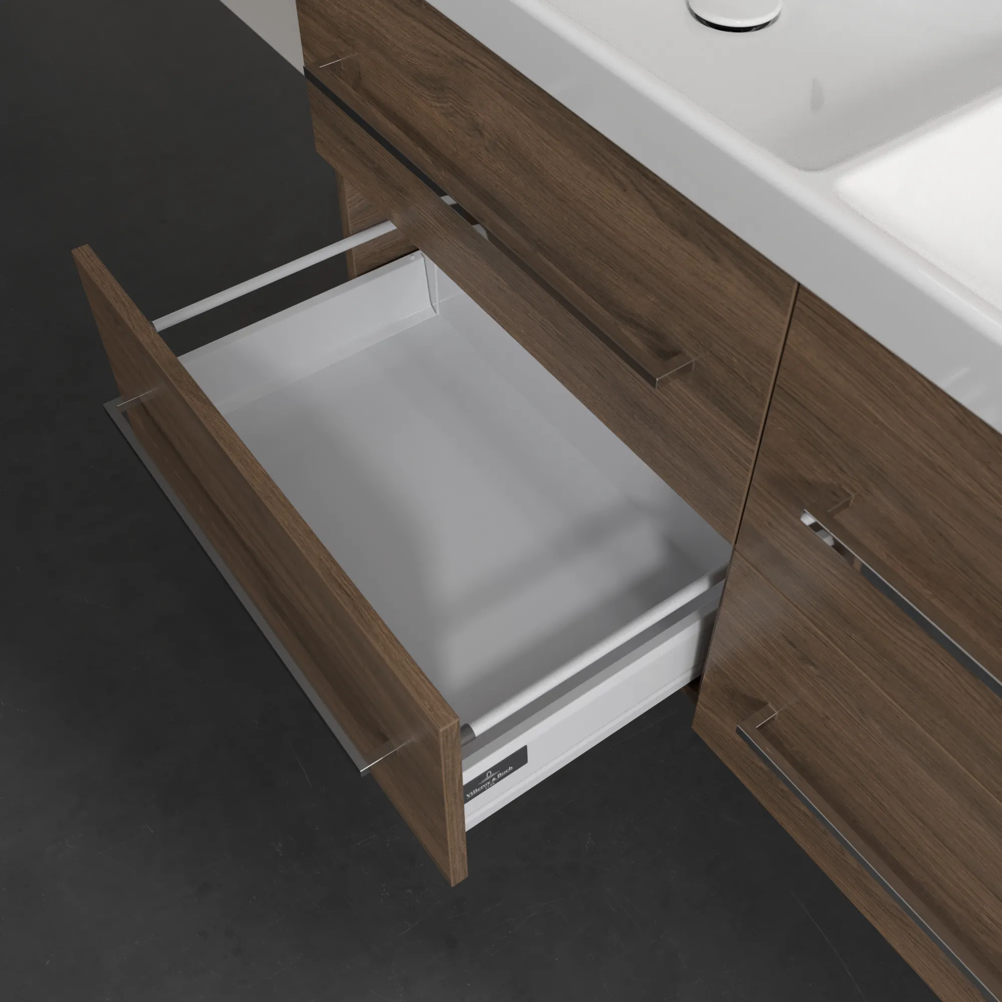 Villeroy & Boch Avento Unterschrank für Unterbauwaschbecken 1180x514x484 mm, Arizona Oak