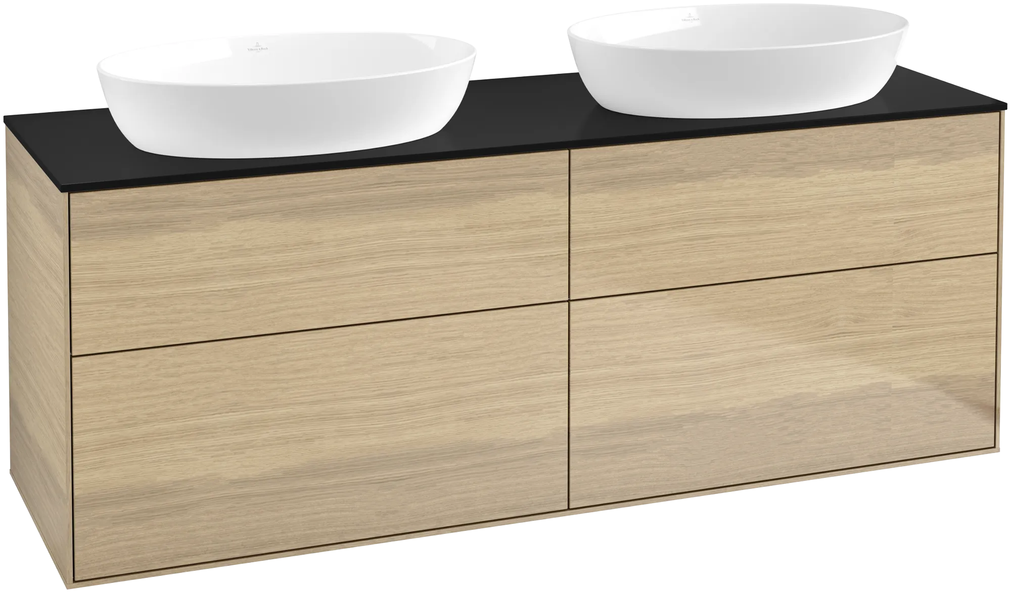 Villeroy & Boch Waschbeckenunterschrank Finion GA8, 1600x603x501mm m Bel FK/RE/AP: PC/-/2