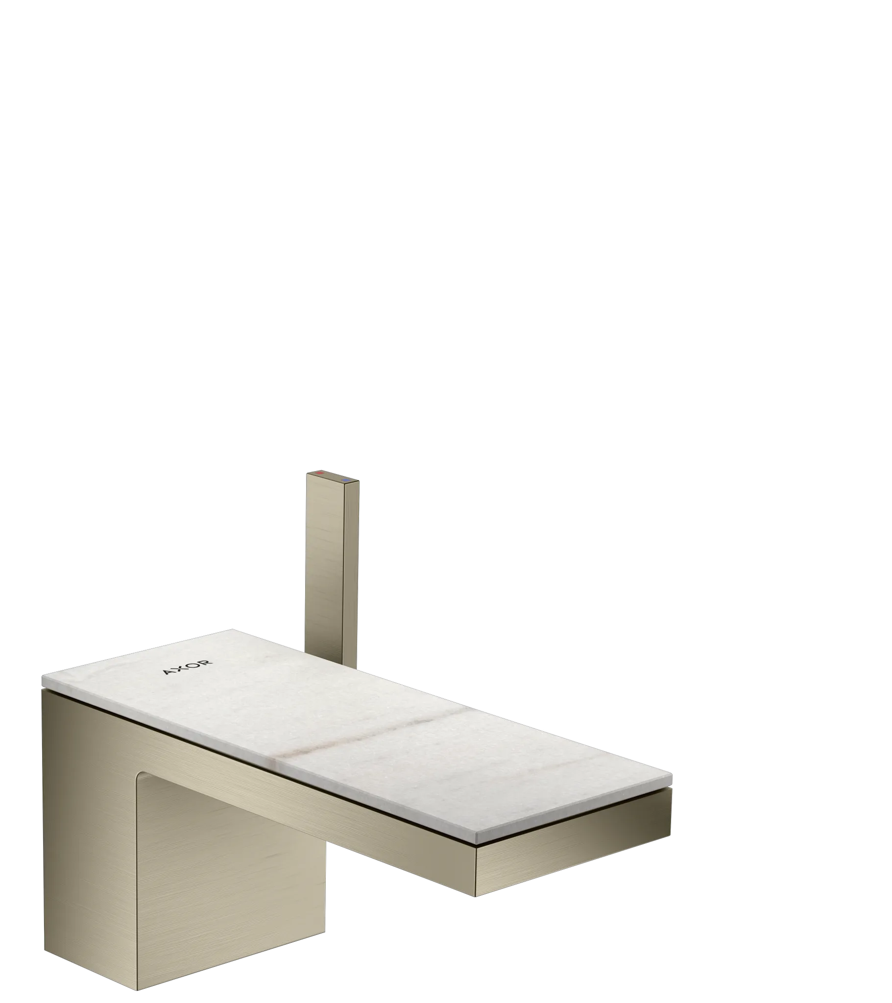 Hansgrohe AXOR MyEdition Mischer mit Platte 200 Marmor Lasa Covelano Vena Oro Hansgrohe AXOR MyEdition Mischer mit Platte 200 Marmor Lasa Covelano Vena Oro