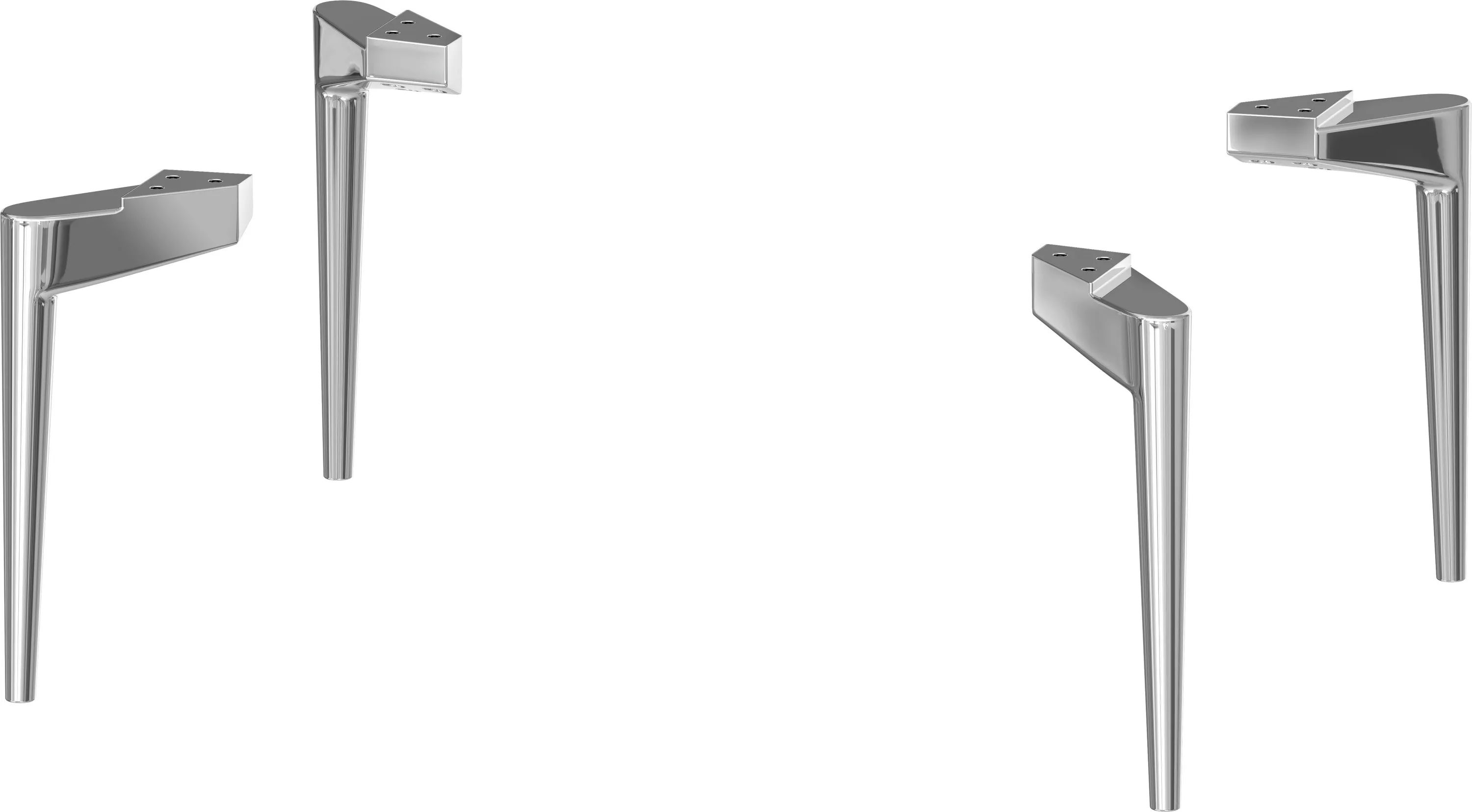 Duravit Sockelfuß „Sivida“ Modell SV9053 3 × 10 × 25 cm (4 Stück) Duravit Sockelfuß „Sivida“ Modell SV9053 3 × 10 × 25 cm (4 Stück)