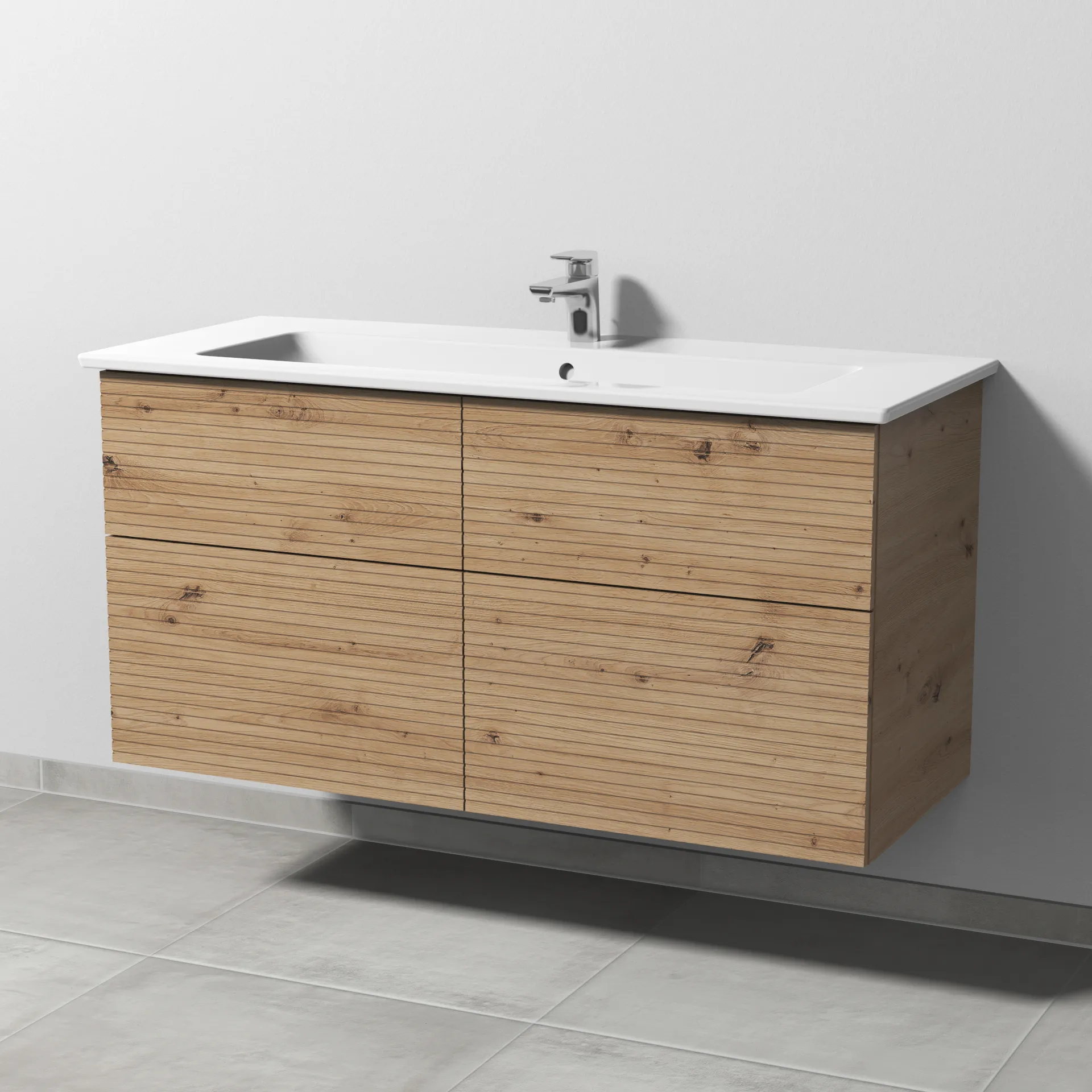 Sanipa Set „3way“ in Eiche Natural-Touch