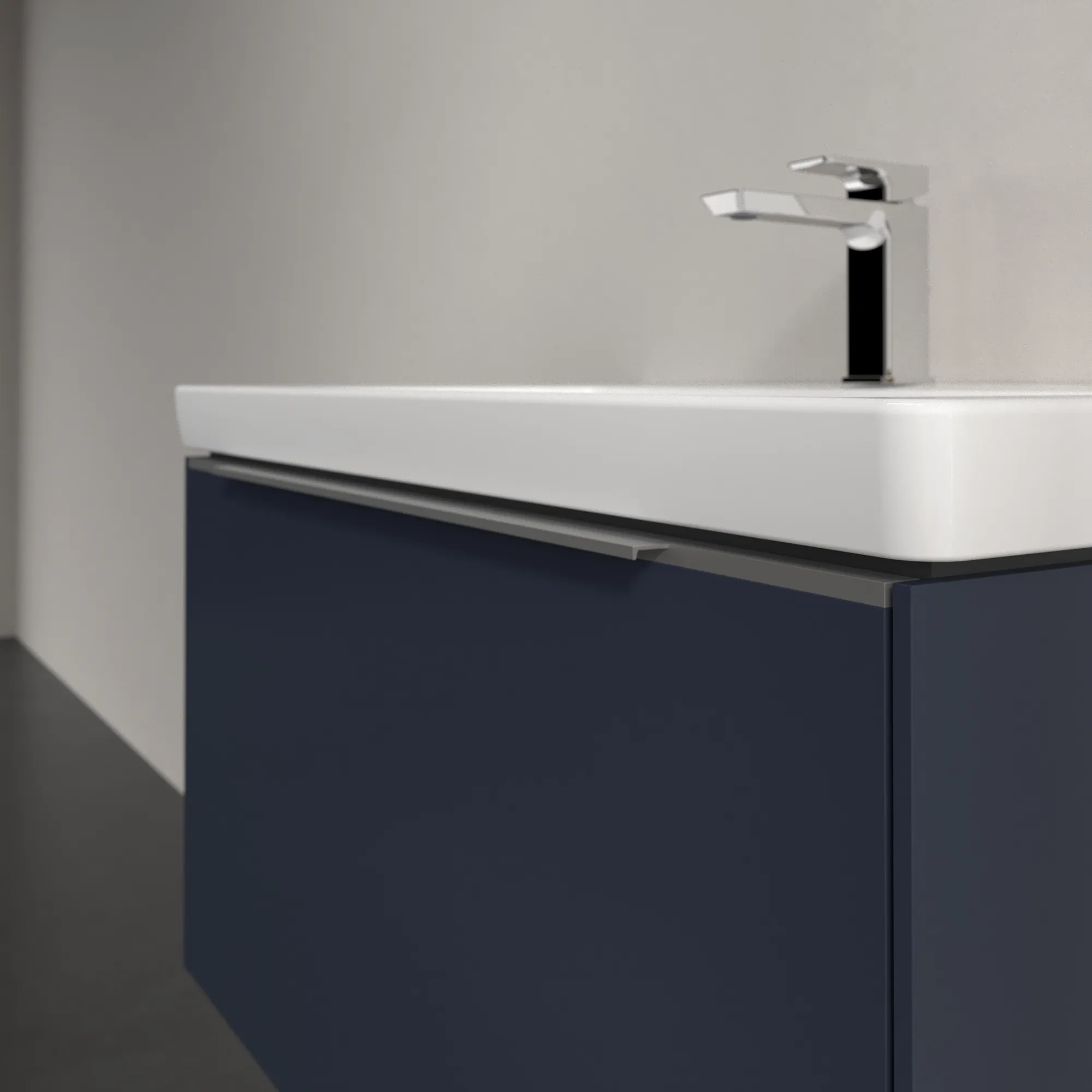 Villeroy & Boch Subway 3.0 Waschbeckenunterschrank C57300 772x429x478mm Marine Blue