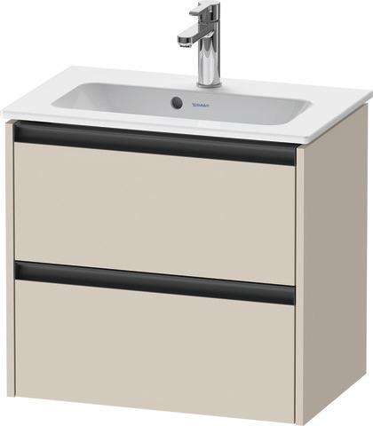 Duravit Waschtischunterschrank wandhängend „Ketho.2“ 61 × 54,9 × 39 cm