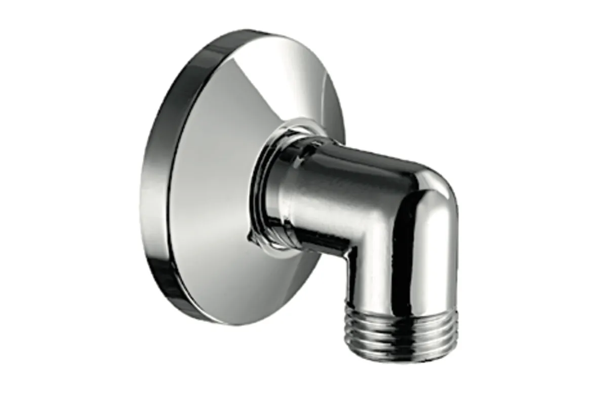 Wandanschlussbogen, Schubrosette Ø 54 mm, DN 15 G 1/2 AG mit ASAG easy, DN 15 G 1/2 AG, chrom Wandanschlussbogen, Schubrosette Ø 54 mm, DN 15 G 1/2 AG mit ASAG easy, DN 15 G 1/2 AG, chrom