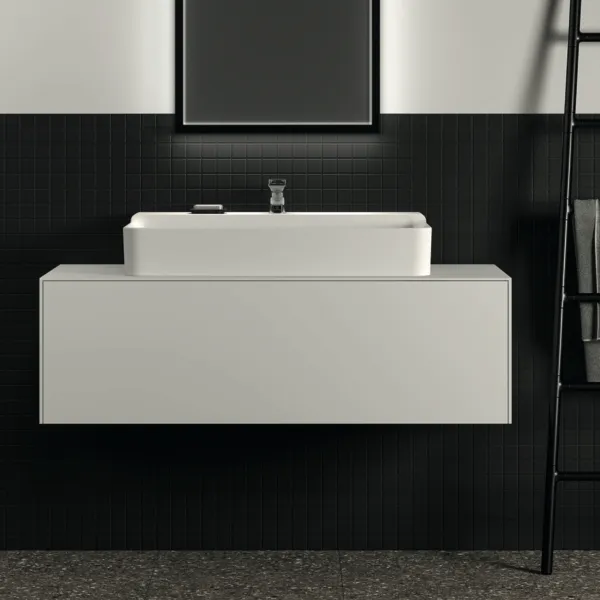 Ideal Standard Waschtischunterschrank „Conca“ 120,2 × 37 × 50,5 cm Weiß matt lackiert