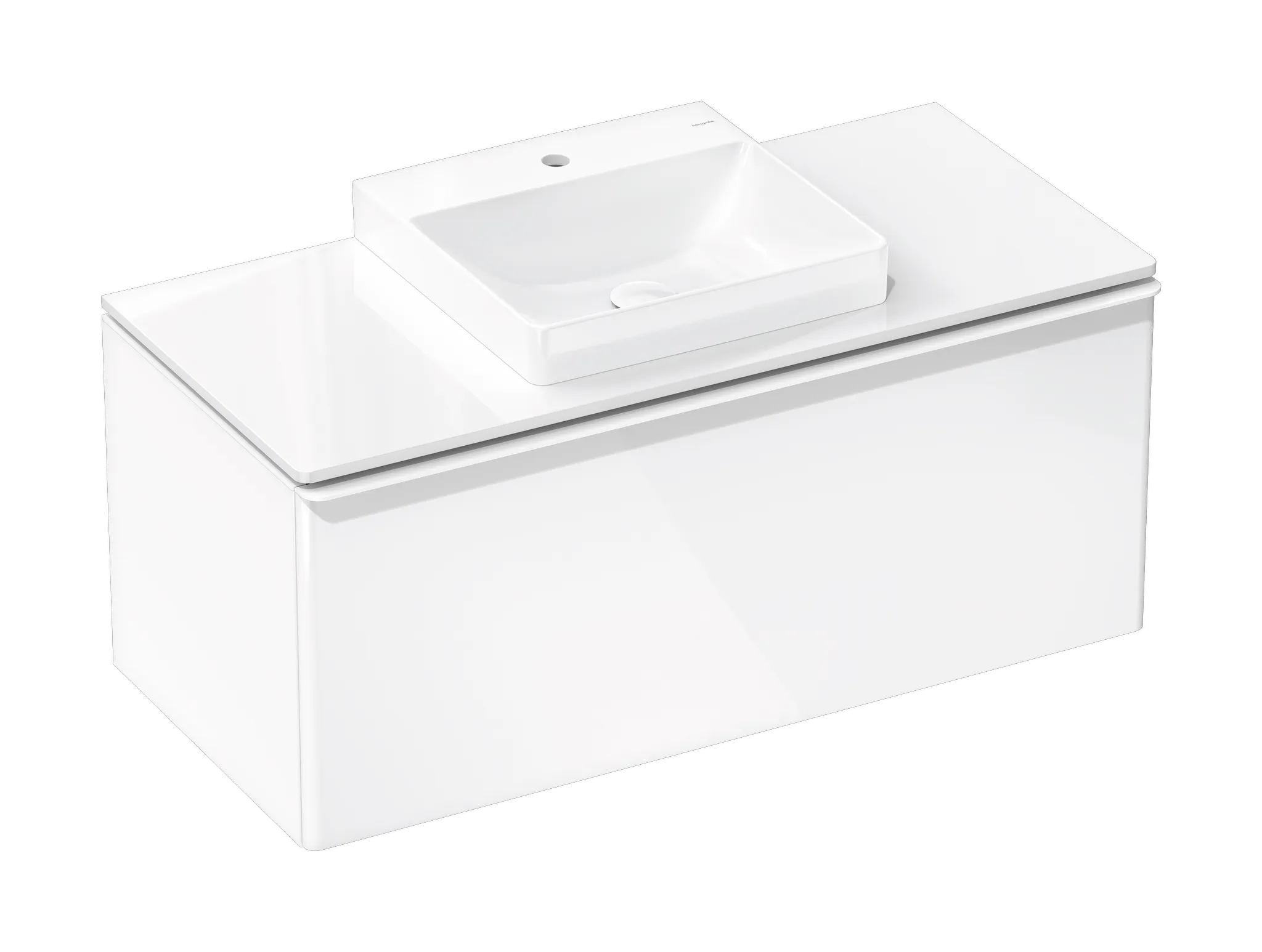 Hansgrohe Xelu Q Konsole 1180⁄550, Weiß Hochglanz Hansgrohe Xelu Q Konsole 1180⁄550, Weiß Hochglanz