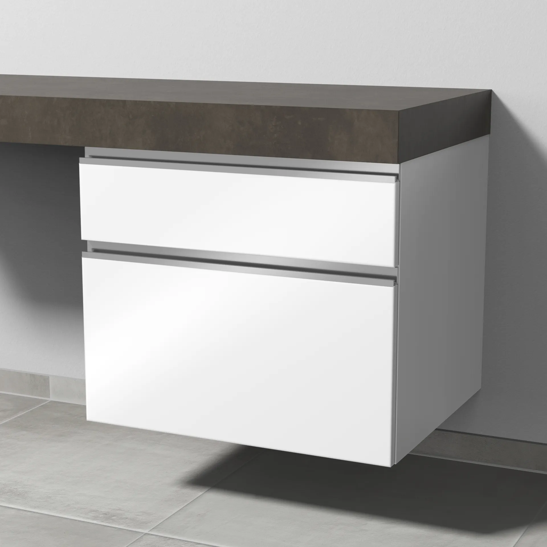 Sanipa Unterschrank „2morrow“ 600 × 510 × 520 mm in Weiß (glanz)