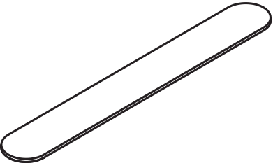 HEWI Glasplatte „System 800“