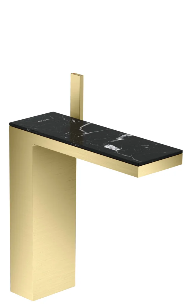 Hansgrohe AXOR MyEdition Platte 245 mm Marmor Nero Marquina abnehmbar