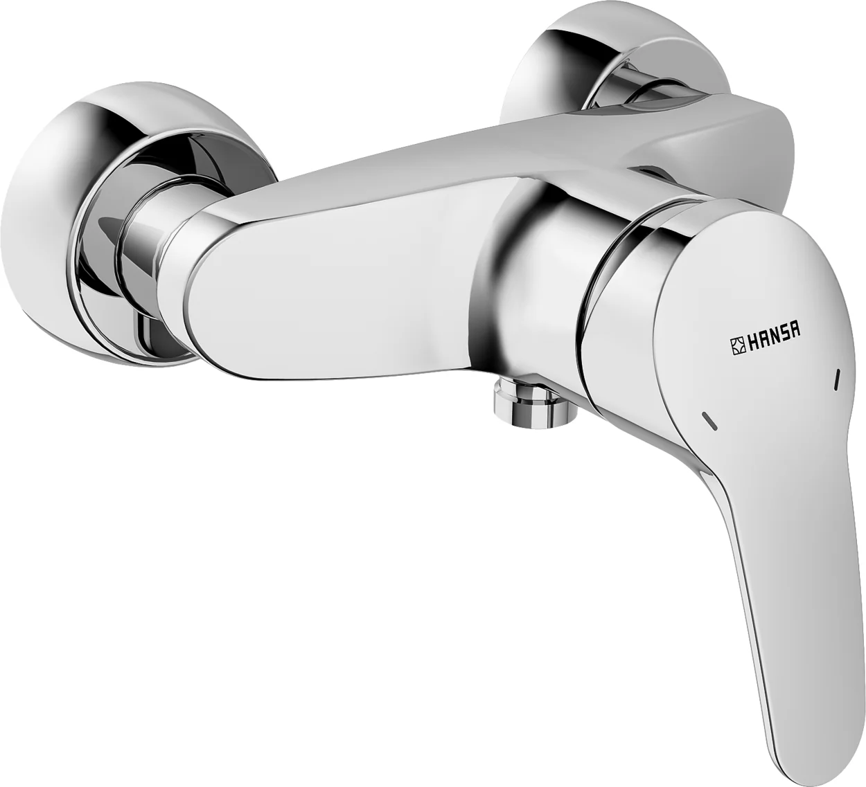 HansaMIX Einhebelmischer Brausebatterie DN15 Chrom HansaMIX Einhebelmischer Brausebatterie DN15 Chrom