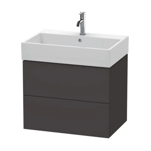 Duravit Waschtischunterschrank wandhängend „L-Cube“ 68,4 × 54,4 × 45,9 cm Duravit Waschtischunterschrank wandhängend „L-Cube“ 68,4 × 54,4 × 45,9 cm