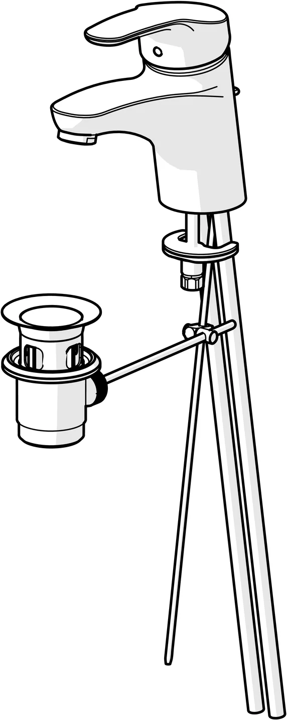 HansaMIX Waschtischarmatur Einhebelmischer HansaMIX 0109 Kupferrohr Zugstangenablaufgarnitur Ausladung 141 mm DN15 Chrom HansaMIX Waschtischarmatur Einhebelmischer HansaMIX 0109 Kupferrohr Zugstangenablaufgarnitur Ausladung 141 mm DN15 Chrom