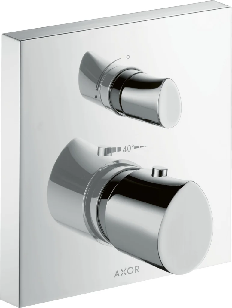 Hansgrohe AXOR Starck Organic Thermostat Unterputz mit Absperrventil, Chrom Hansgrohe AXOR Starck Organic Thermostat Unterputz mit Absperrventil, Chrom