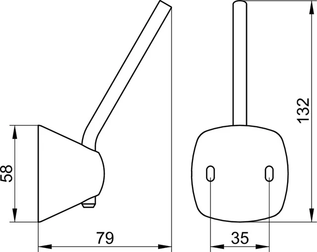 City.2 02763010000 Ersatzrollenhalter verchromt City.2 02763010000 Ersatzrollenhalter verchromt