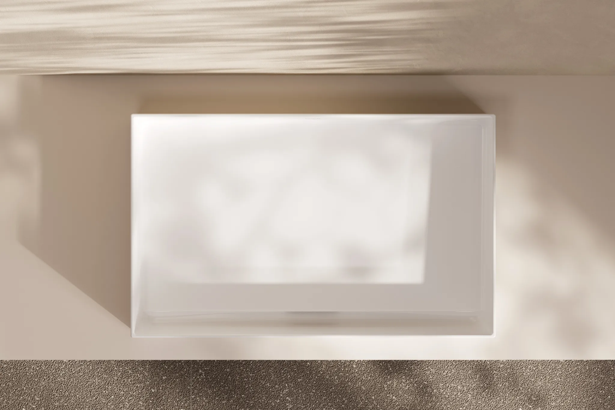 Xuniva Evo E Aufsatzwaschtisch 650/400 ohne Hahnloch und Überlauf, SmartClean, HygieneEffect, Weiß Xuniva Evo E Aufsatzwaschtisch 650/400 ohne Hahnloch und Überlauf, SmartClean, HygieneEffect, Weiß