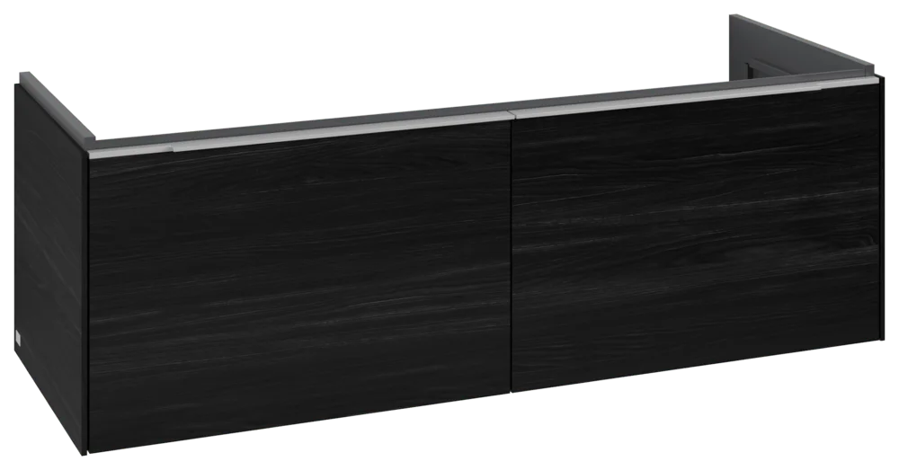 Villeroy & Boch Subway 3.0 Waschbeckenunterschrank Black Oak, 1272 x 429 x 478 mm