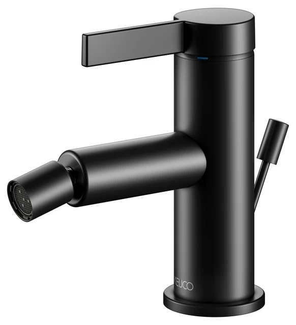 IXMO 59509371000 Einhebel-Bidetmischer mit Zugstangen-Ablaufgarnitur IXMO Pure, Rosette rund/eckig schwarz IXMO 59509371000 Einhebel-Bidetmischer mit Zugstangen-Ablaufgarnitur IXMO Pure, Rosette rund/eckig schwarz