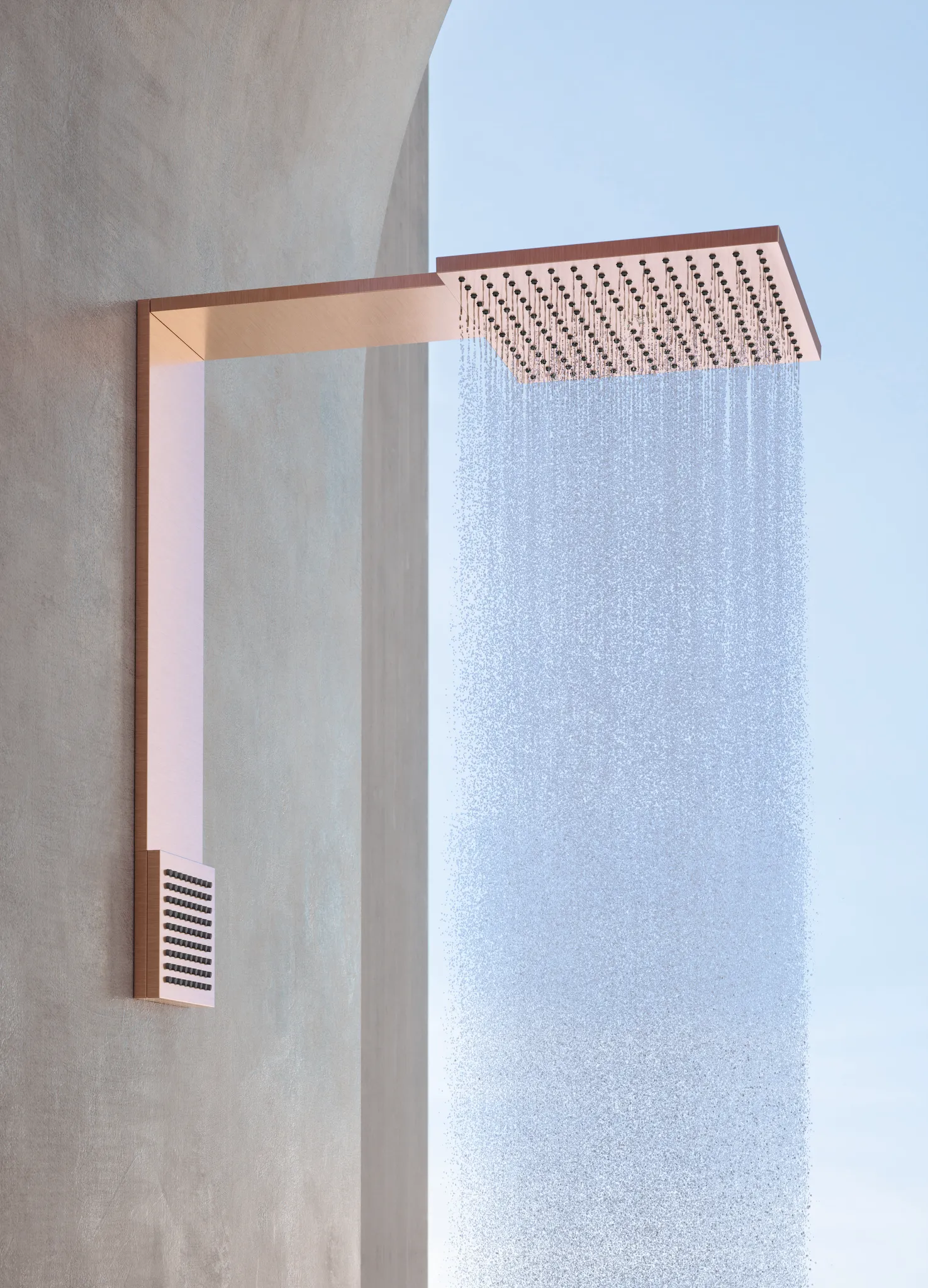 AXOR ShowerComposition Brausenmodul 250/250 2jet mit Schulterbrause Chrom