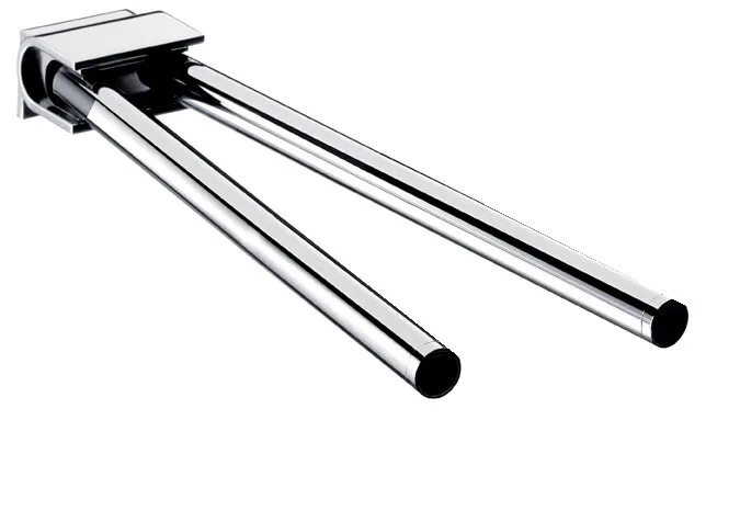 emco Handtuchhalter „system 2“, Befestigung verdeckt, 2-armig 346 mm in chrom emco Handtuchhalter „system 2“, Befestigung verdeckt, 2-armig 346 mm in chrom