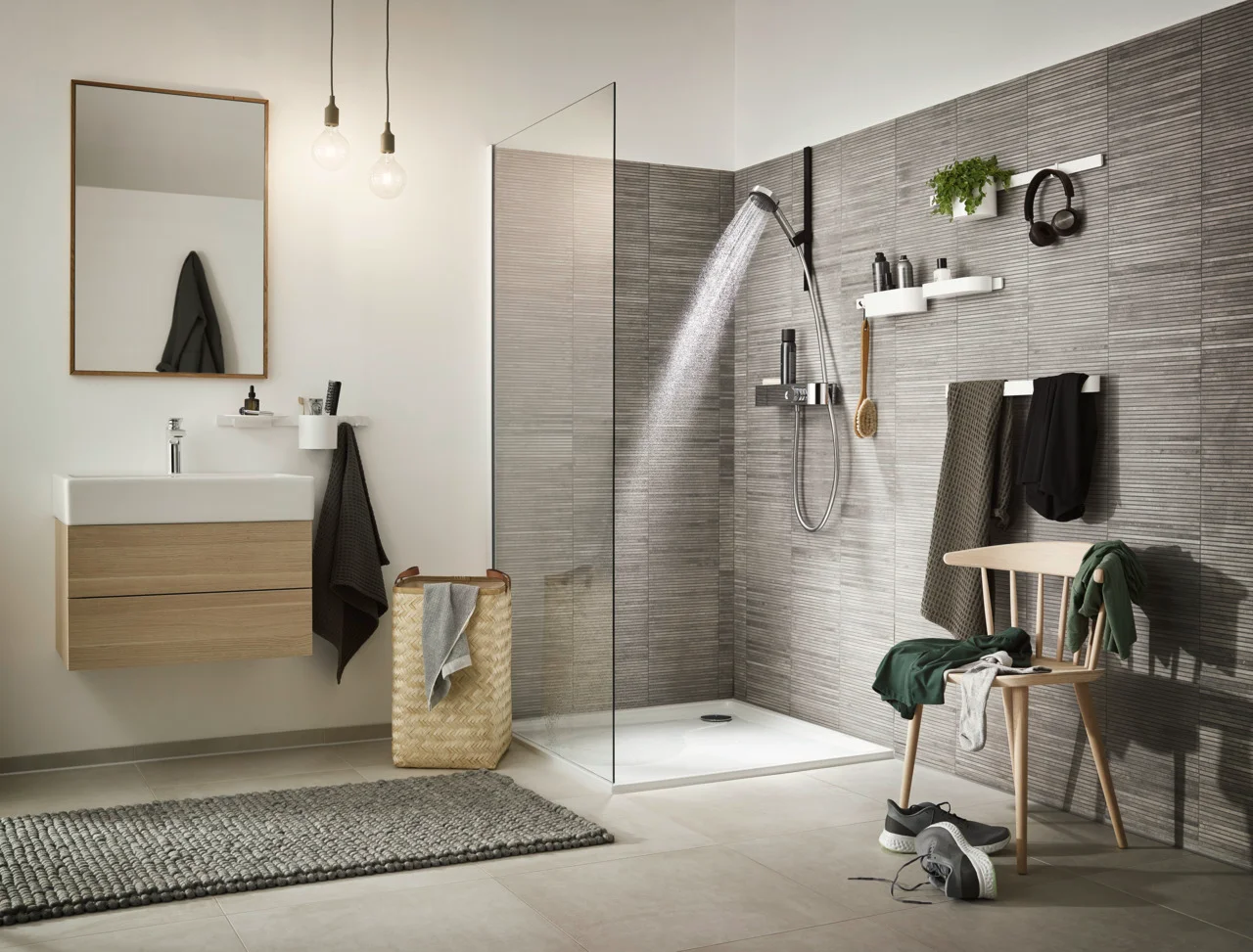 Hansgrohe ShowerTablet Select Brausethermostat 400 Aufputz, Chrom, DN15, max. Durchfluss 16,3 l/min, min./max. Betriebsdruck 1–10 bar Hansgrohe ShowerTablet Select Brausethermostat 400 Aufputz, Chrom, DN15, max. Durchfluss 16,3 l/min, min./max. Betriebsdruck 1–10 bar