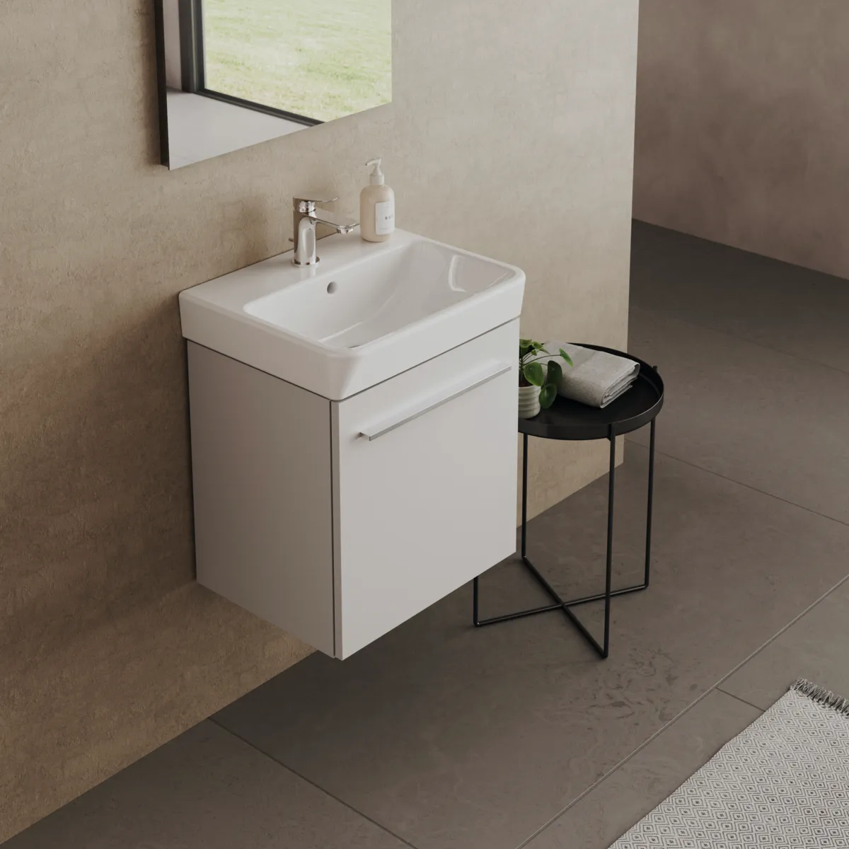 Ideal Standard Waschbecken „i.lifeB“, Hahnlochposition mittig in Weiß