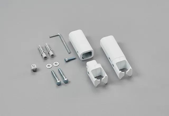 Raumteiler-Montageset für „Toga“ in weiß Raumteiler-Montageset für „Toga“ in weiß