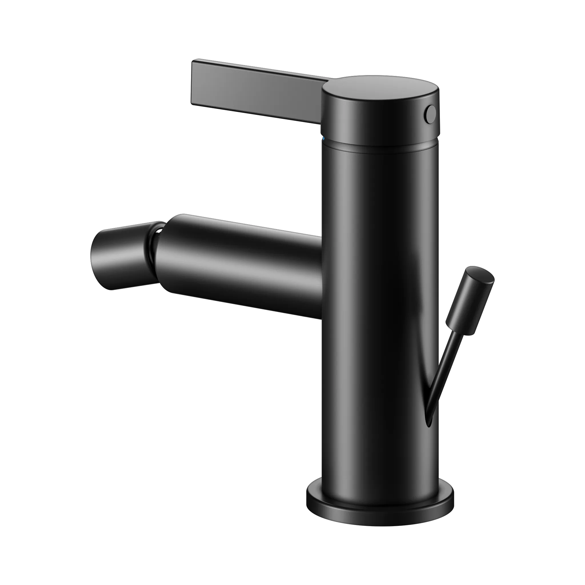 IXMO 59509371000 Einhebel-Bidetmischer mit Zugstangen-Ablaufgarnitur IXMO Pure, Rosette rund/eckig schwarz IXMO 59509371000 Einhebel-Bidetmischer mit Zugstangen-Ablaufgarnitur IXMO Pure, Rosette rund/eckig schwarz