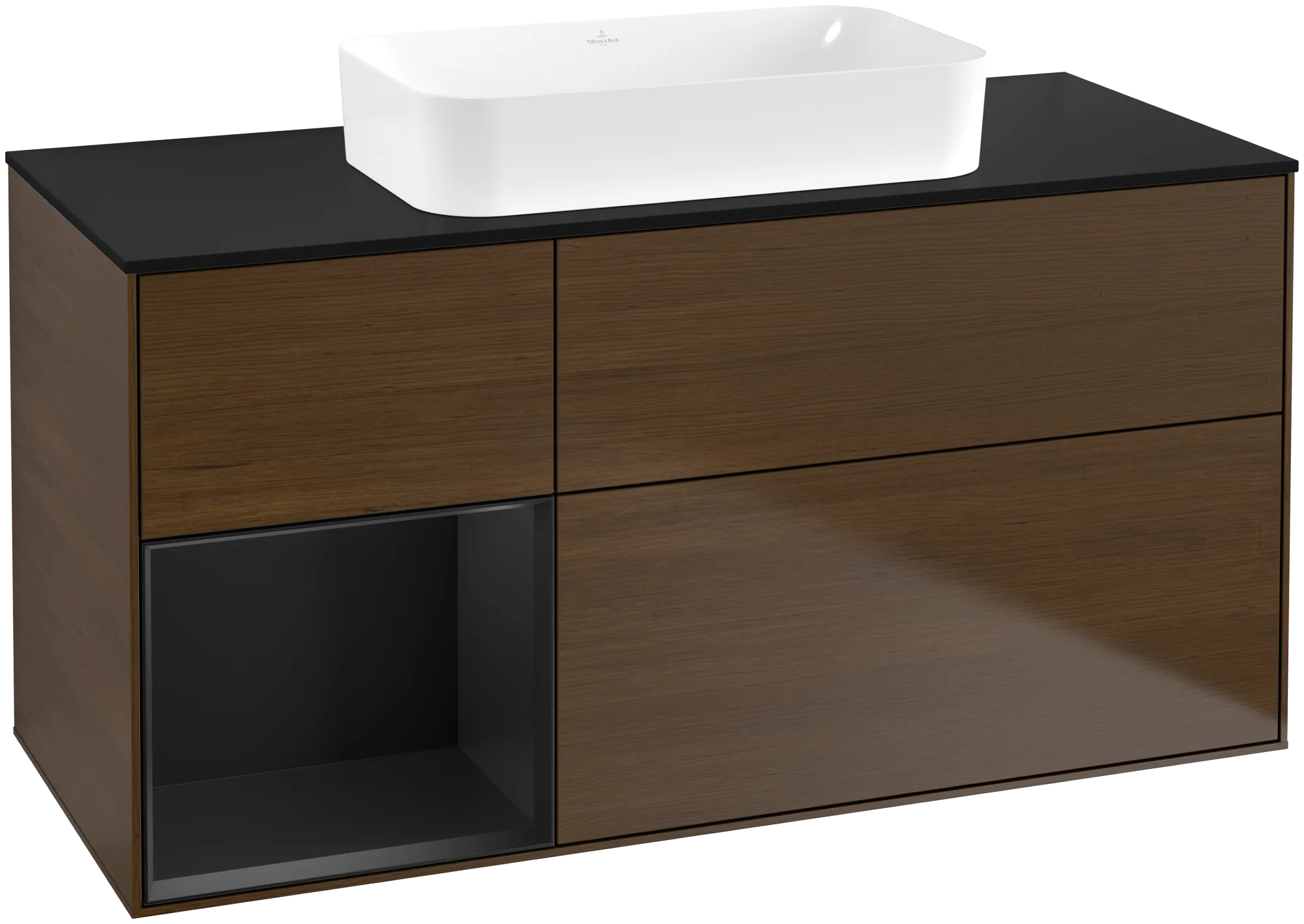 Villeroy & Boch Finion Waschbeckenunterschrank G70 1200x603x501mm mit Beleuchtung