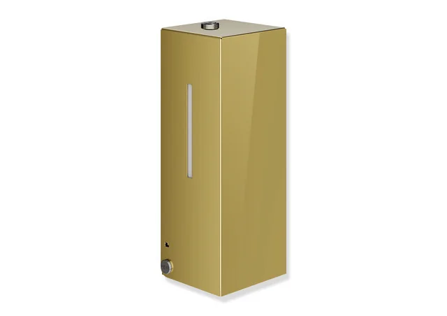 HEWI SENSORIC Elektronischer Seifenspender, Serie System 900, Edelstahl PVD Gold glänzend, 102 x 270 x 98 mm HEWI SENSORIC Elektronischer Seifenspender, Serie System 900, Edelstahl PVD Gold glänzend, 102 x 270 x 98 mm