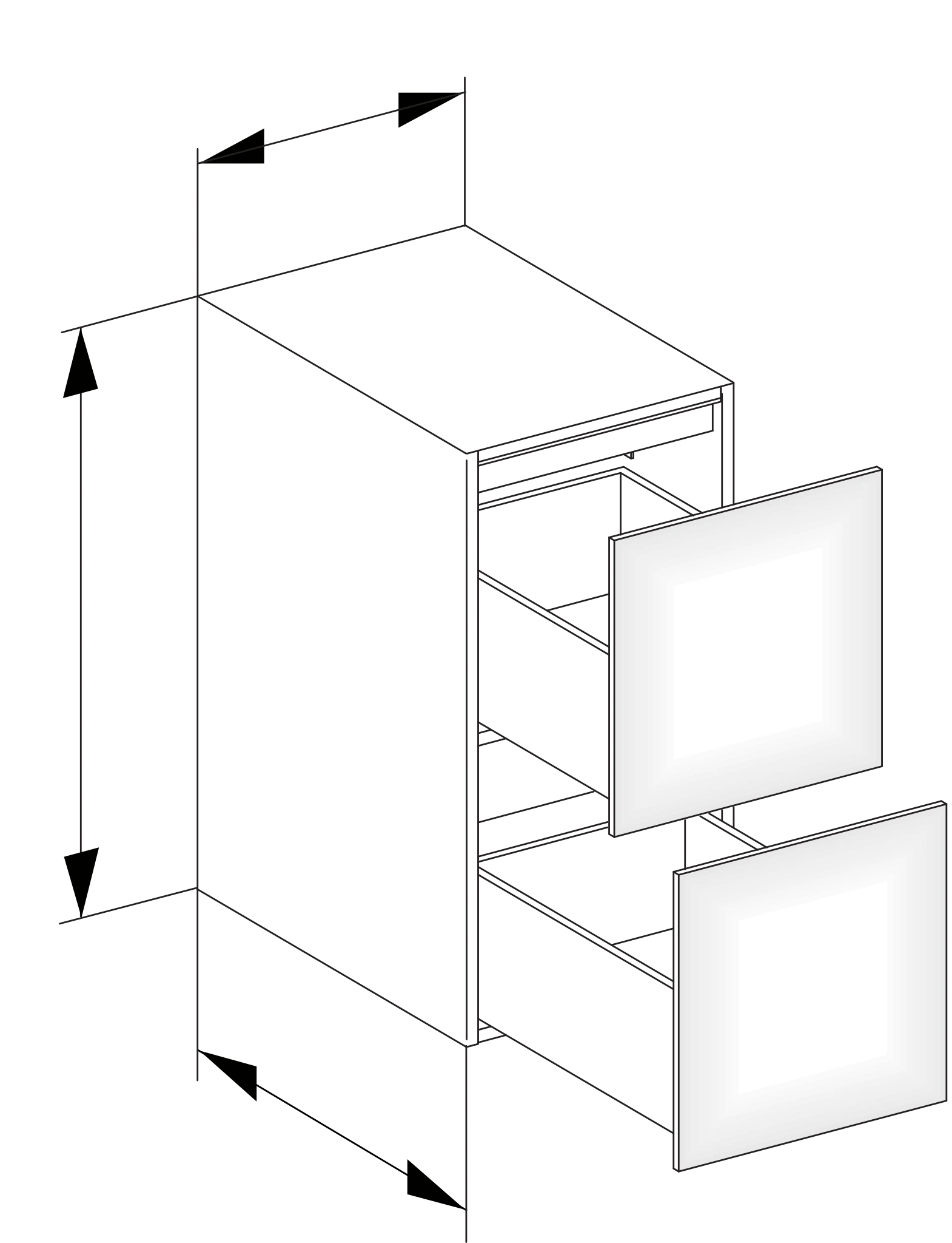 KEUCO Sideboard „Edition 11“ Anthrazit (Glas), Anthrazit (Lack, seidenmatt), mit Beleuchtung 35 × 70 × 53,5 cm KEUCO Sideboard „Edition 11“ Anthrazit (Glas), Anthrazit (Lack, seidenmatt), mit Beleuchtung 35 × 70 × 53,5 cm