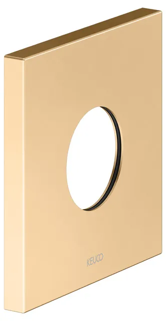 IXMO Wandrosette 105 x 105 mm Messing gebürs. IXMO Wandrosette 105 x 105 mm Messing gebürs.