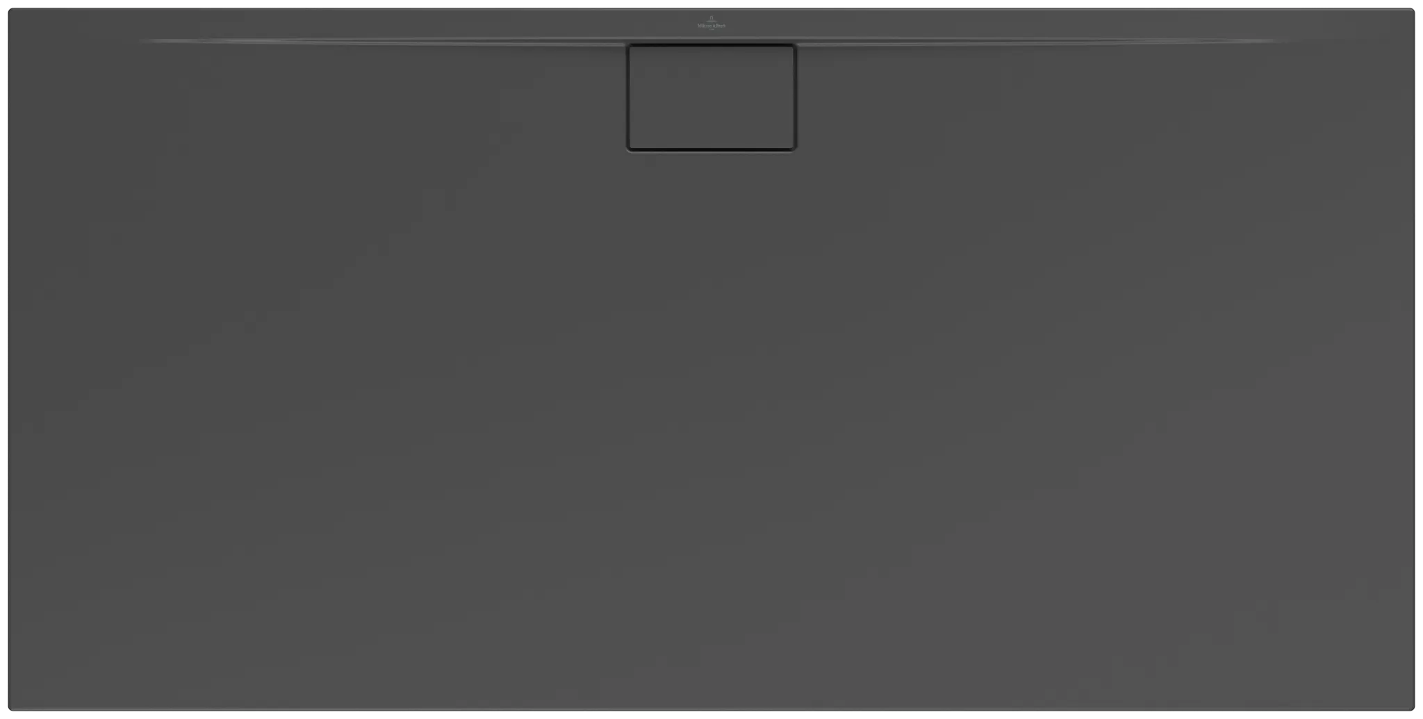 Villeroy & Boch rechteck Duschwanne „Architectura MetalRim“ 180 × 90 cm ohne Oberflächenbeschichtung, in Anthracite Villeroy & Boch rechteck Duschwanne „Architectura MetalRim“ 180 × 90 cm ohne Oberflächenbeschichtung, in Anthracite